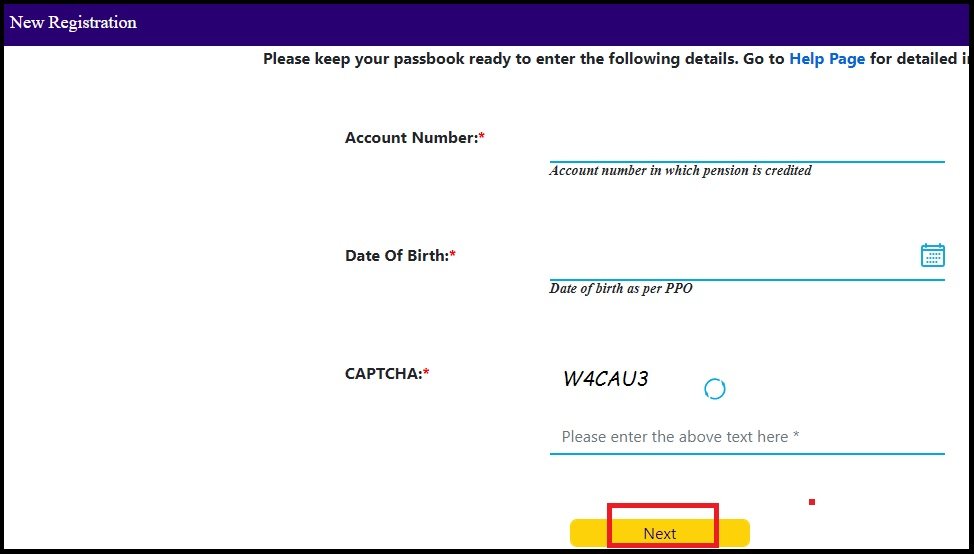 online-SBI-pension-sewa-portal-registration