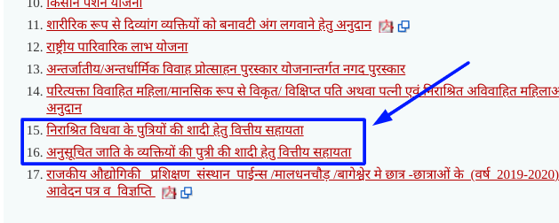 उत्तराखंड शादी अनुदान योजना हेतु एप्लिकेशन फॉर्म