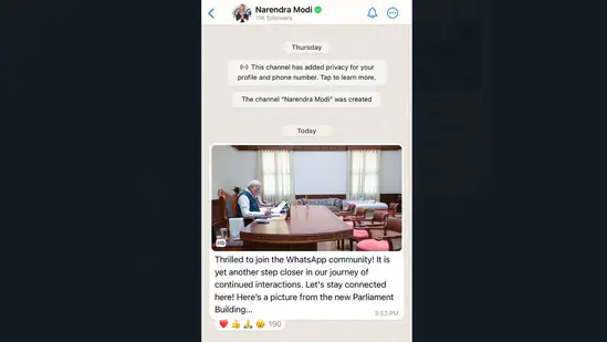 PM Modi WhatsApp Channel Join करें, सीधे पीएम मोदी से जुड़ सकेंगे