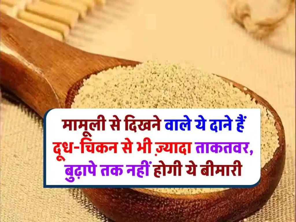 कैल्शियम से भरपूर आहार : मामूली से दिखने वाले ये दाने हैं दूध-चिकन से भी ज़्यादा ताकतवर, बुढ़ापे तक नहीं होगी ये बीमारी