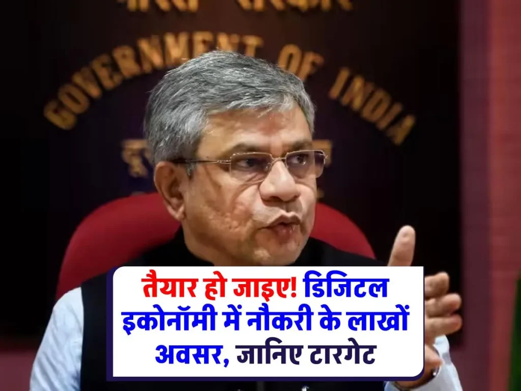 Digital Economy: 2 साल में डिजिटल इकोनॉमी में होगा नौकरी का धमाका! जानिए कितने लोगों को मिलेगा रोजगार