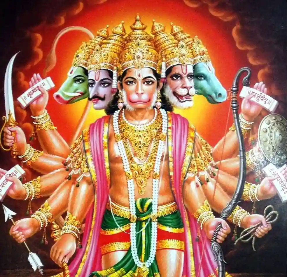picture of panchmukhi hanuman
