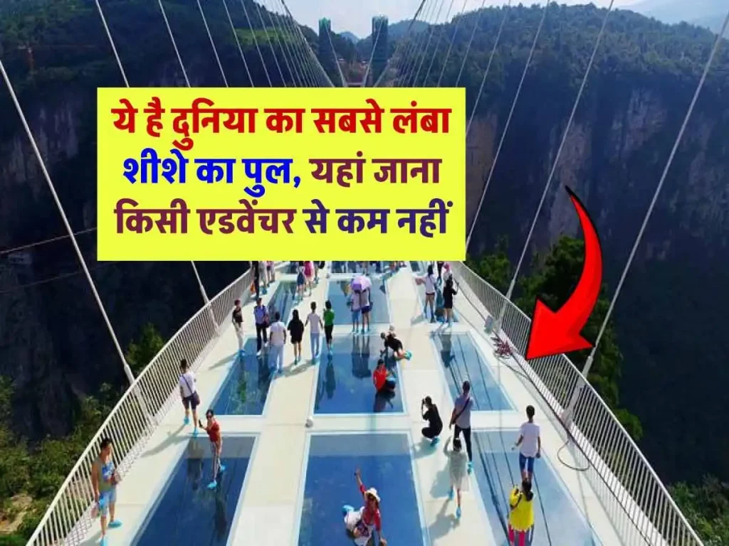 सांसें रोक देगा दुनिया का सबसे लंबा शीशे का पुल, जानिए इसकी खासियत